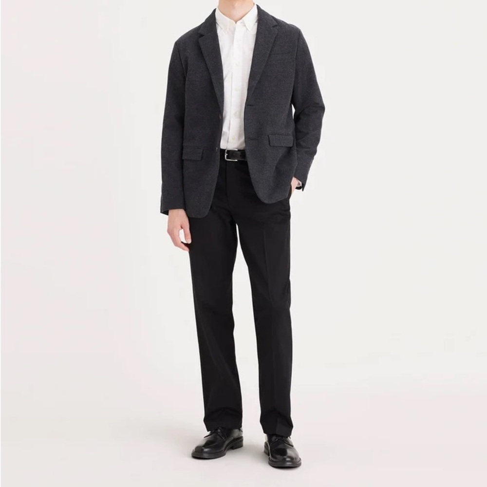 Dockers Signature Khaki Classic Fit Pants Black